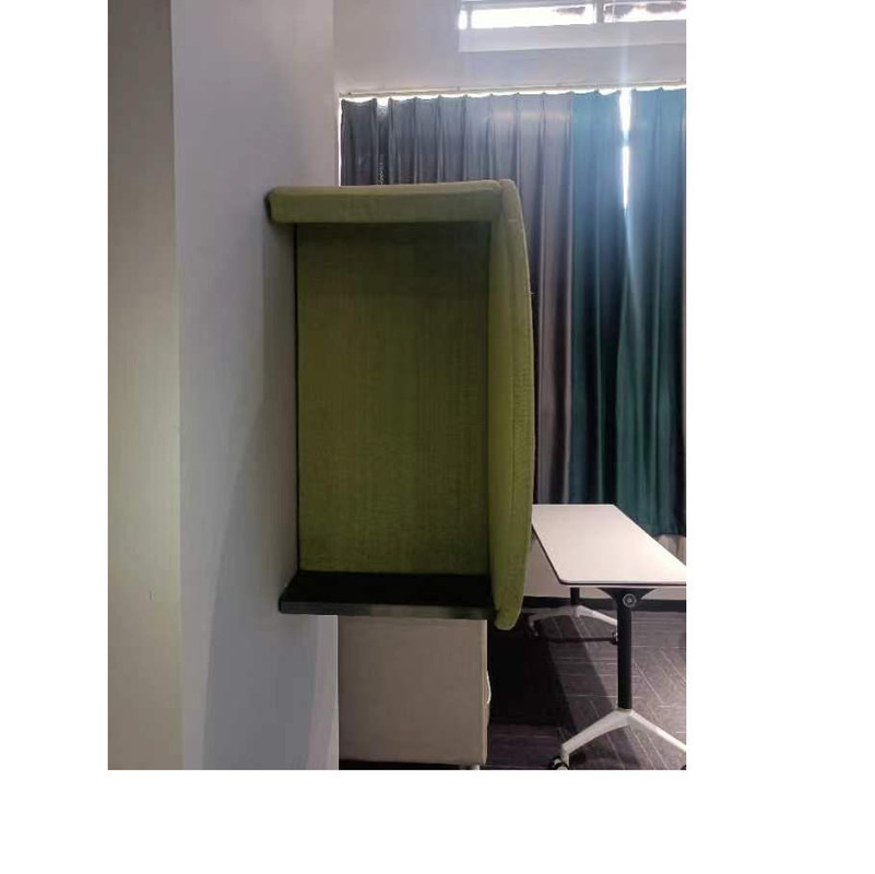 Acoustic Shared Workspace Furniture Wall Mounted Phone Booth